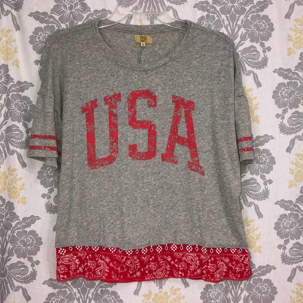 True Craft USA Crop Top